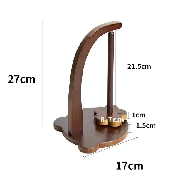 Wooden Yarn Holder Spinning Knitting Tools Beginner Crochet Accessories Stand Sewing Thread Spool Wool Ball Winder Stand Tool