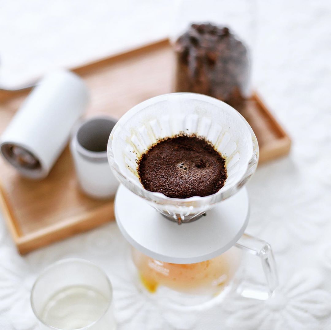 Timemore glas kristallöga kaffedroppare häll över kaffebryggare  v60 glas kaffefilter tvättbart kaffefilter plasthållare