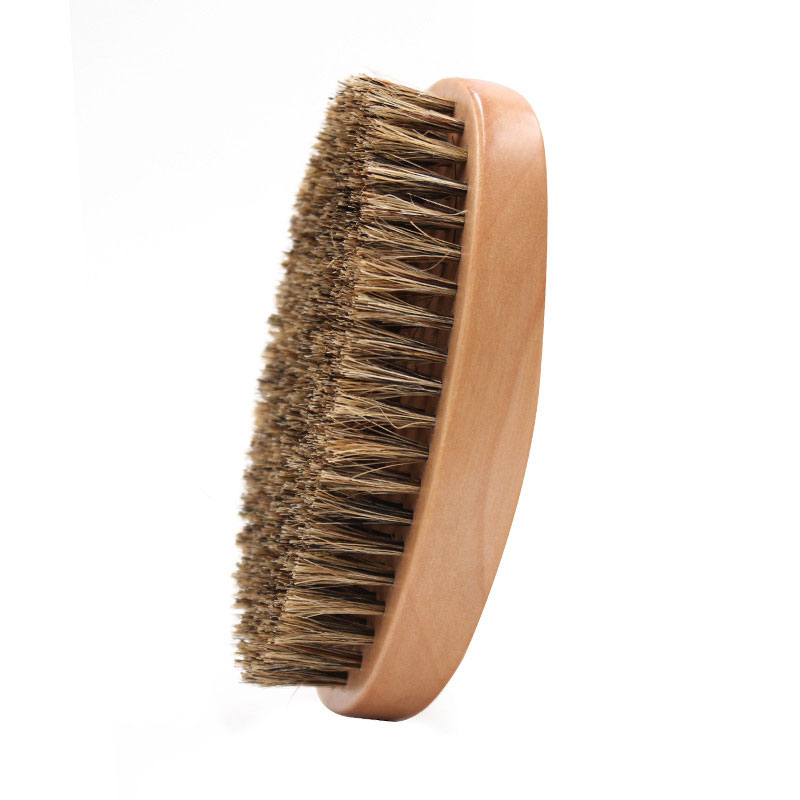 【Ventas calientes】cepillo de cerdas de madera maciza para hombres, herramienta de limpieza de estilo de personalidad, cepillo de peine para Barba: Default Title