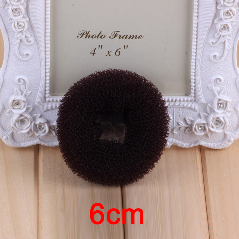 S M L Schwarz/Braun/Elfenbein Haarknoten Maker Donut Bagel Für Mädchen Haar Werkzeuge Haarnadel Haar Zubehör für Frauen Styling Zöpfe
