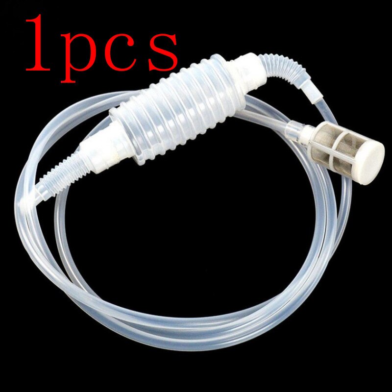 Sifón de plástico duradero para fermentación de vino, herramienta de tubo de filtro para destilador de vino, accesorios de cocina para vino, herramientas de Bar, elaboración del hogar, 2M: 1pcs