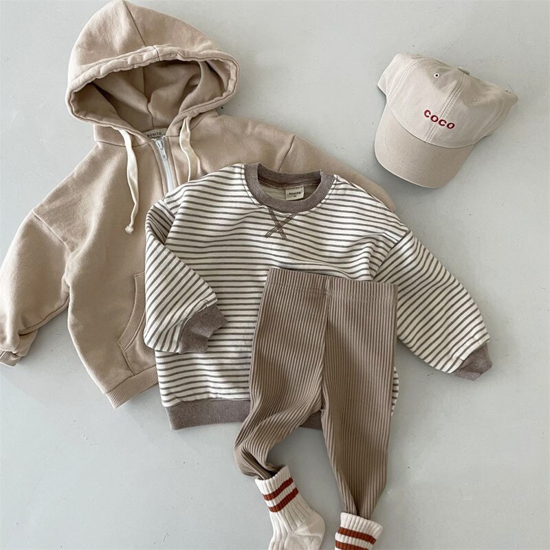 Koodykids Baby Jungen Mädchen Hosen Frühjahr Jungen Mädchen Solide Beige Braun Hosen Hosen Dünne Hosen Für Baby Jungen Chothes Herbst