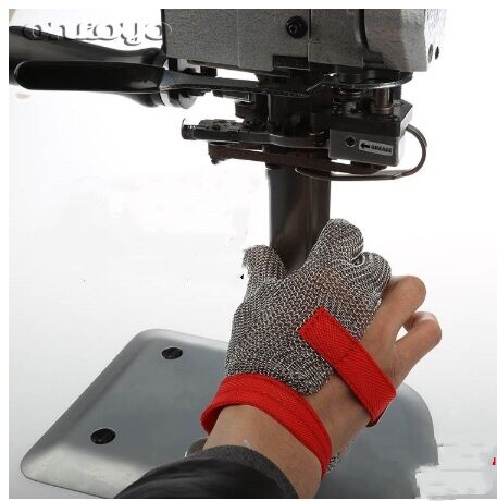 3 fingers Anti cut metal work glove protection glove needle proof sewing protect