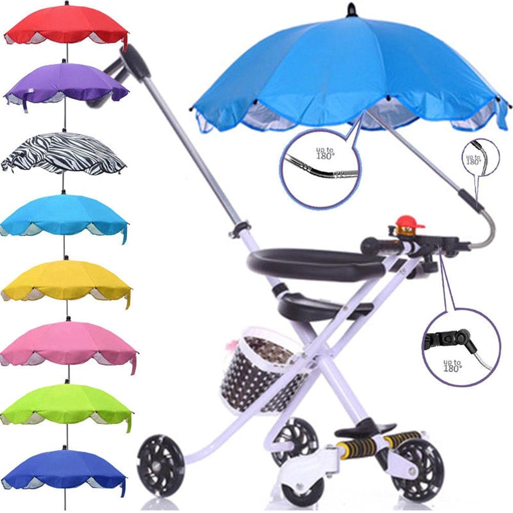 Børn baby parasol parasol buggy klapvogn barnevogn klapvogn skygge overdækning baby klapvogn tilbehør solbeskyttelse paraply