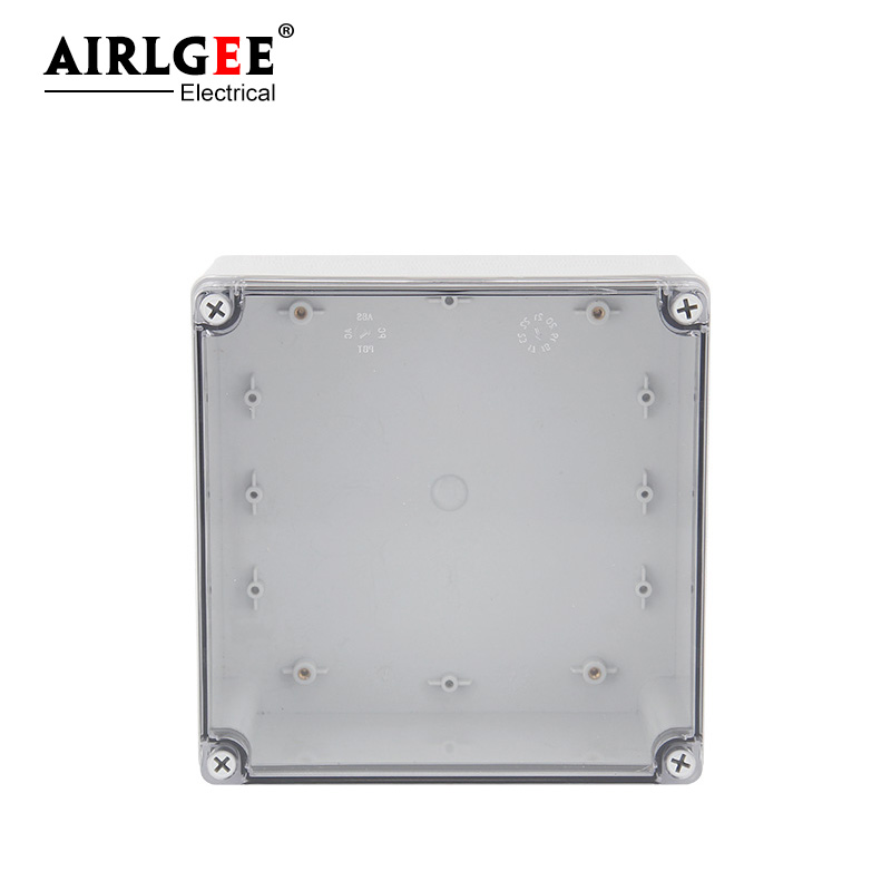 200 * 200 * 95mm ABS plastic transparent cover outdoor distribution box waterproof electrical junction box strong electric wire