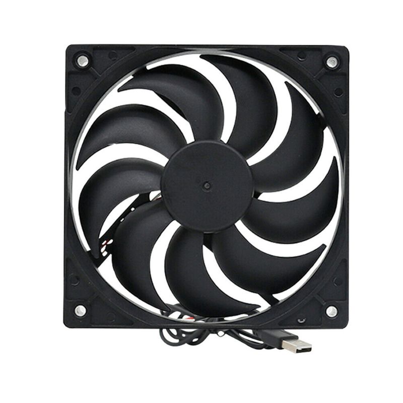 Diy Koelventilator DC5V Usb Power Silent Fan Cooler Voor Router Tv Box Radiator Elektronische Apparatuur Kits