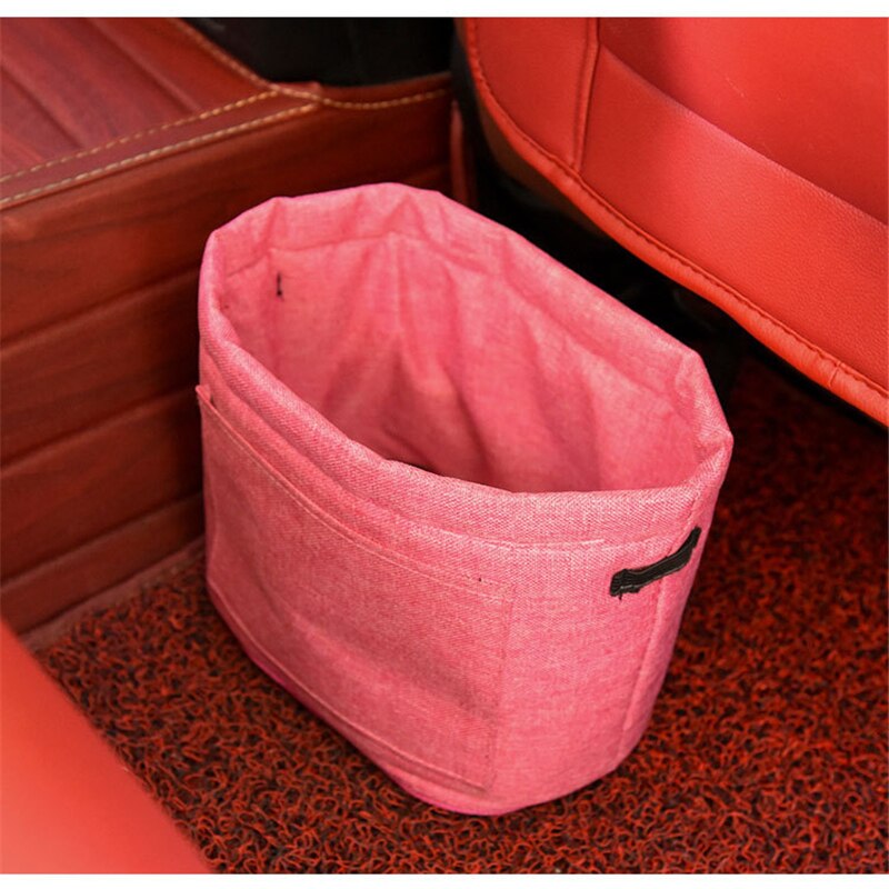 Opvouwbare auto-organizer, vuilniszak, autostoel-organizer, kofferbak-opbergaccessoires, vuilnisbak, auto-afvalbak, vuilnisbak: Rood