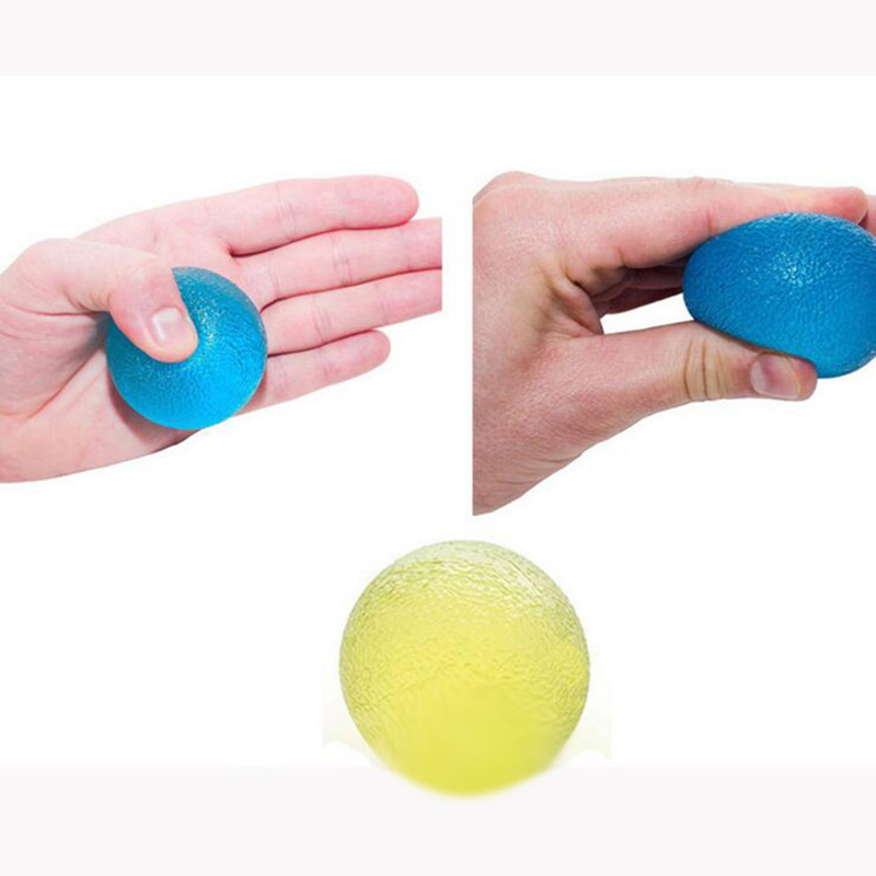 Silikone fitness hånd ekspander griber styrke træner træner stress power bold æg håndgreb powerball underarm træner