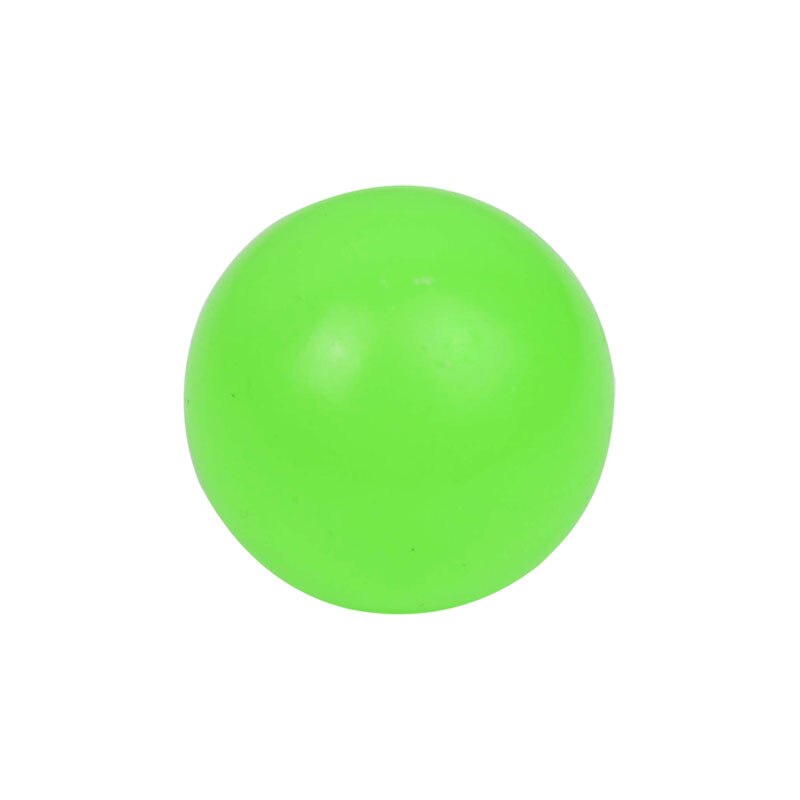 Boule lumineuse de couleur haute élastique, jouet qui brille dans la nuit, décoration de la maison, pour enfants: 1pc green