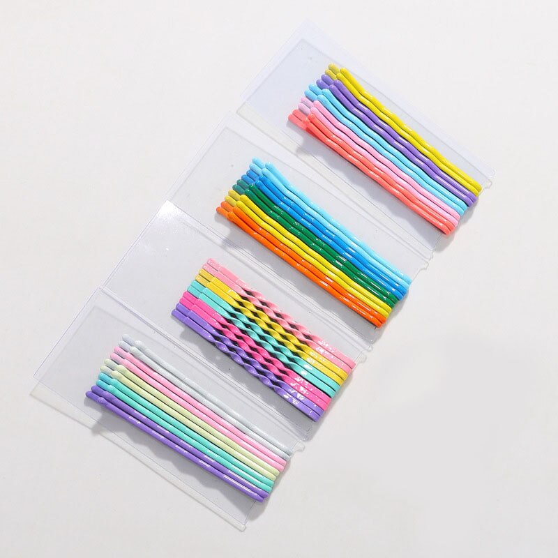 10 Stks/set Candy Kleur Baby Haar Accessoires Metalen Zwaaide Kids Baby Haar Clips Haarspeldjes Kinderen Meisjes Haarspeldjes Clips