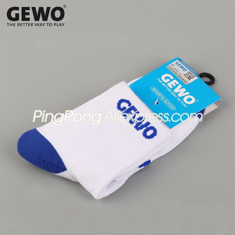 Calcetines deportivos de algodón para tenis de mesa, medias gruesas, originales, GEWO, pimpón, bádminton