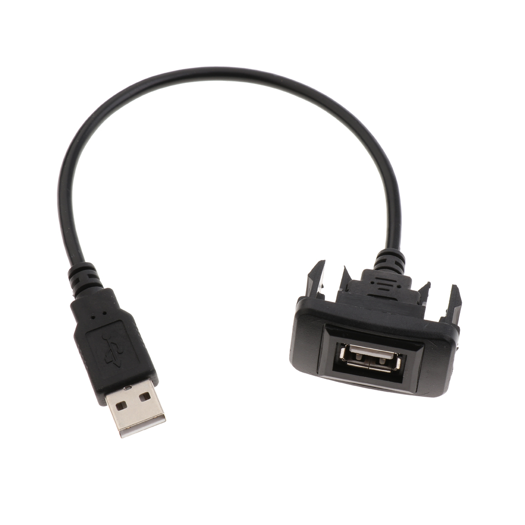 Helppo asentaa turva-usb-kaapeli 1 -portti pistorasiassa auton elektroniikkatarvikkeet toyota hilux vigo 2004 :lle