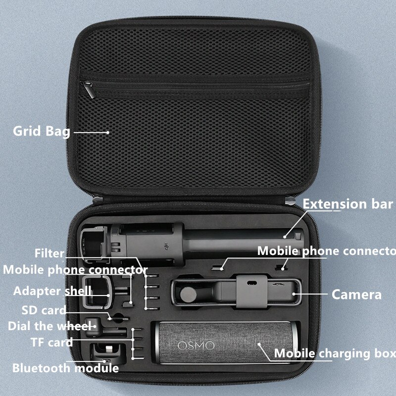 Wasserdichte aufbewahrungstasche für dji osmo Tasche kamera, handtasche, gimbal, stoßfeste schutzhülle, kamerazubehör
