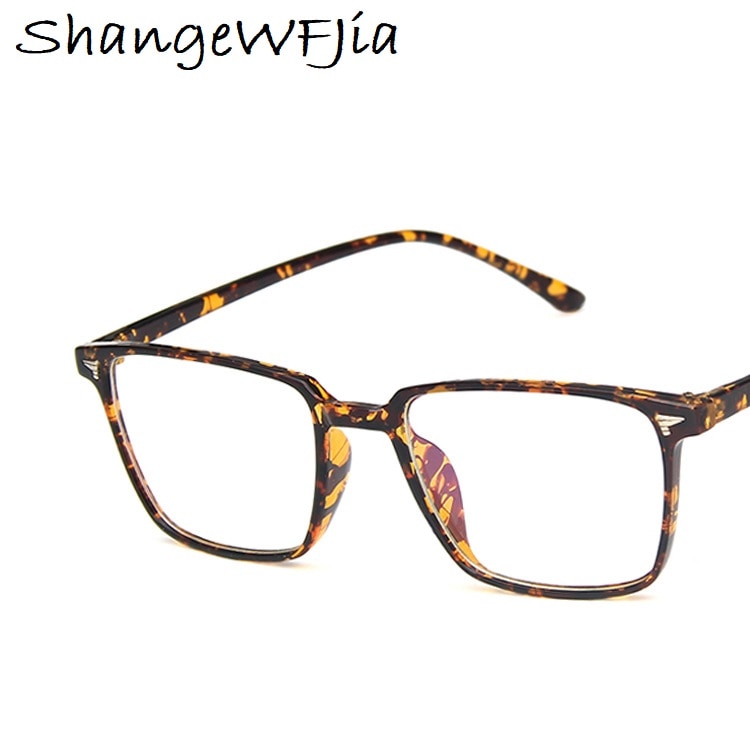 Heren klassieke vierkante brilmonturen merk dames decoratie optische bril heren