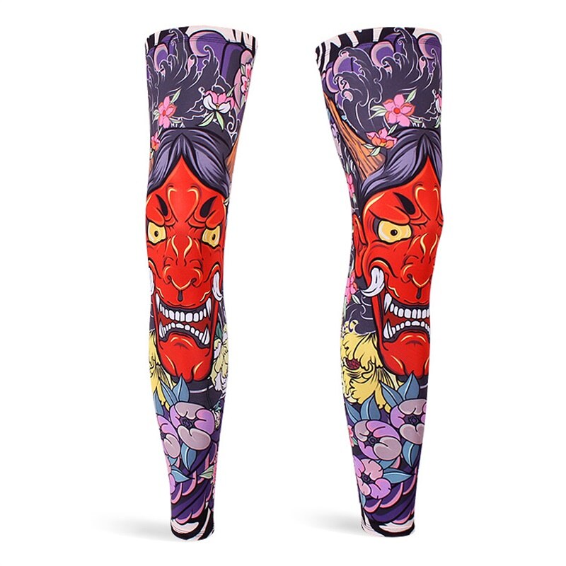 Jambières de pour hommes et femmes, protection UV, vtt, cyclisme, manches de jambe, vélo,