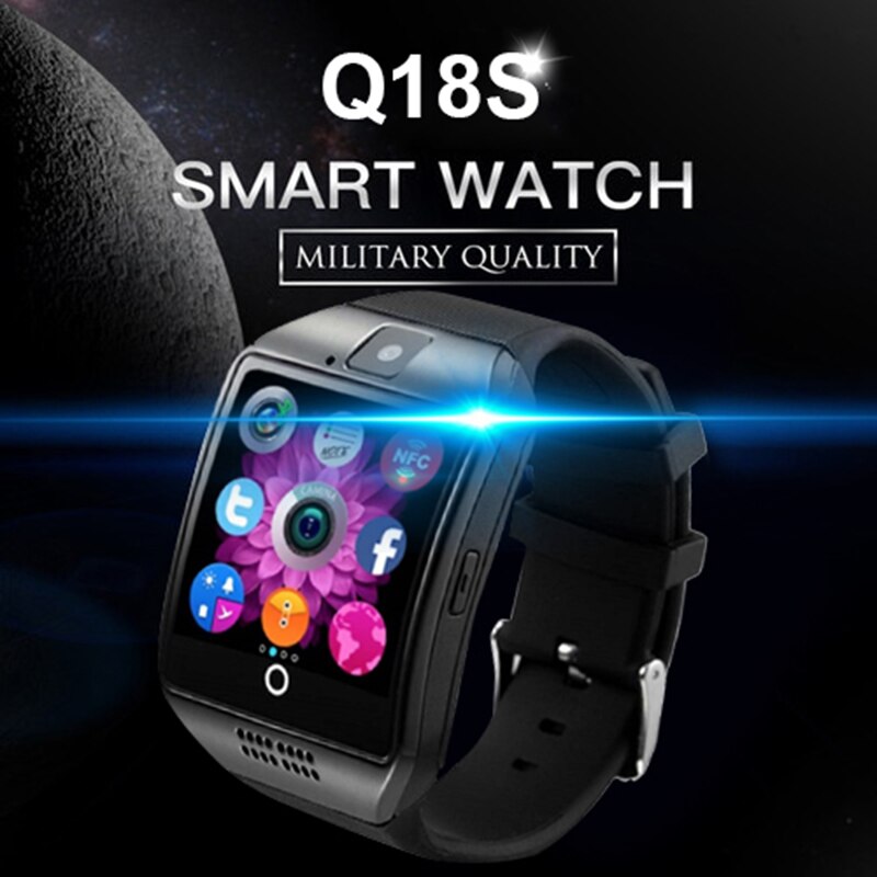 Smartwatch Q18 Smartwatch Ondersteuning Sim Tf Car... Grandado