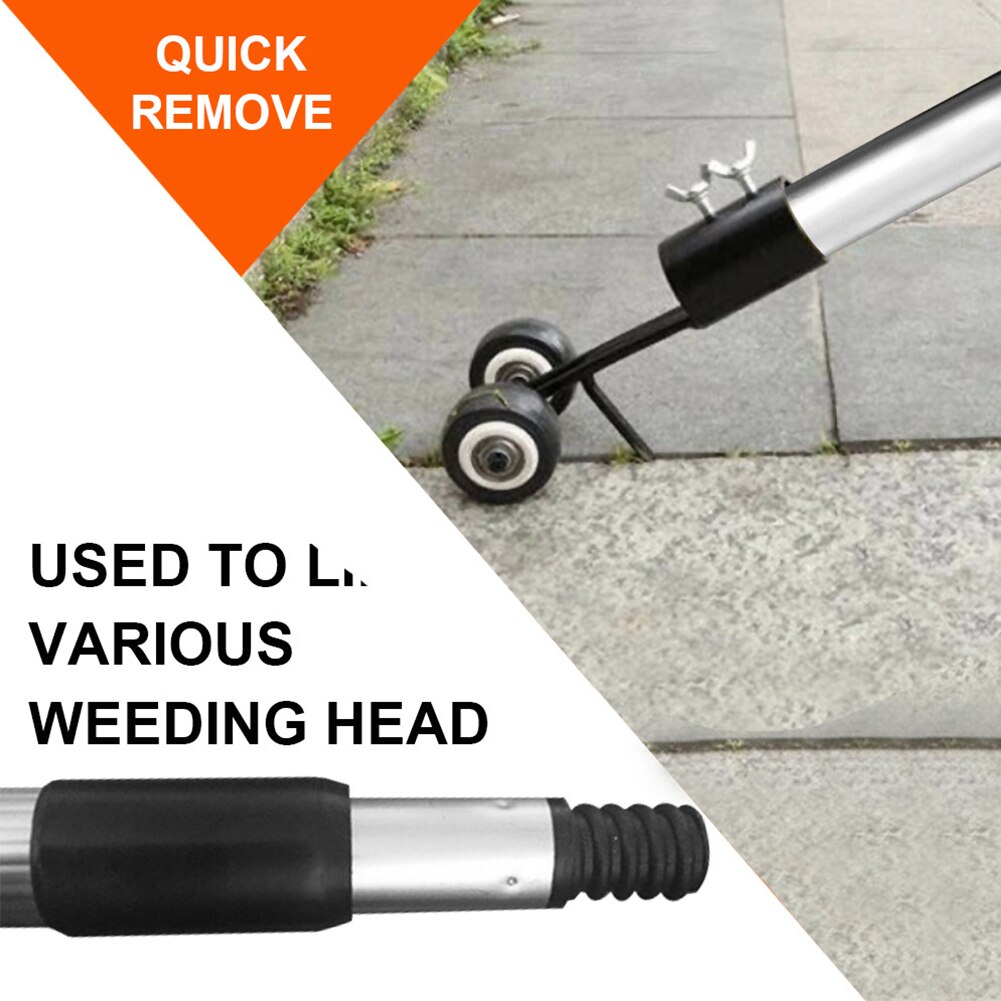 Courtyard Aluminum Alloy Weeder Rod Retractable Pole Portable Tool Easy Use Durable Home Quick Remove Garden Accessories