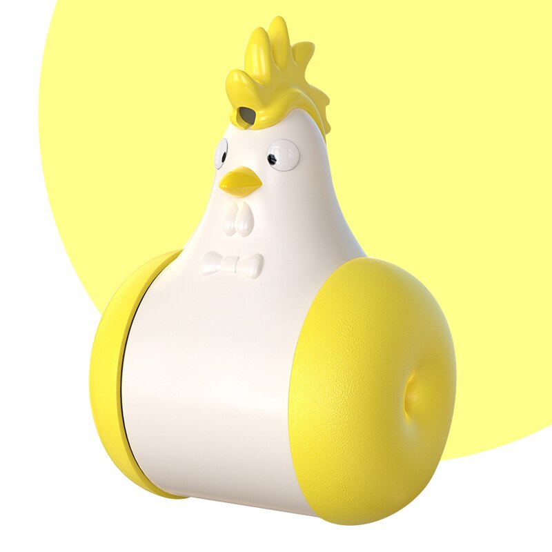 Huisdier Speelgoed Kat Speelgoed Hond Speelgoed Haan Vorm Opladen Geluid Plagen Kat Speelgoed Bedrijf Speelgoed Puzzel Verlichten Angst Dierbenodigdheden: YELLOW