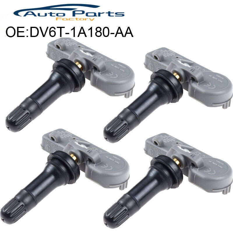 4 stk dæktrykssensor tpms til ford explorer lincoln navigator  dv6t-1 a 180- aa  dv6 t 1 a 180aa bb5t-1 a 180-aa 433 mhz