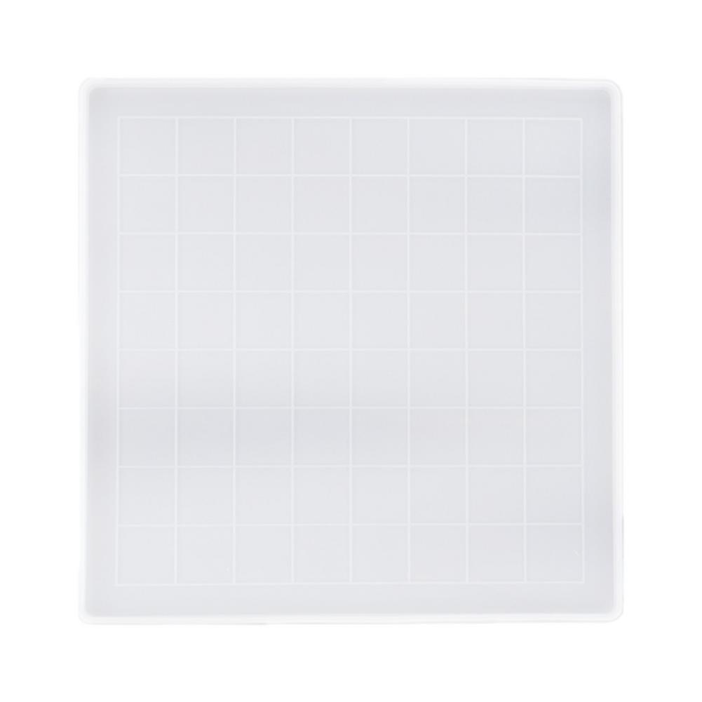 Checkers Board and Chess Piece Silicone Molds Resin Casting Mold: Chessboard mould