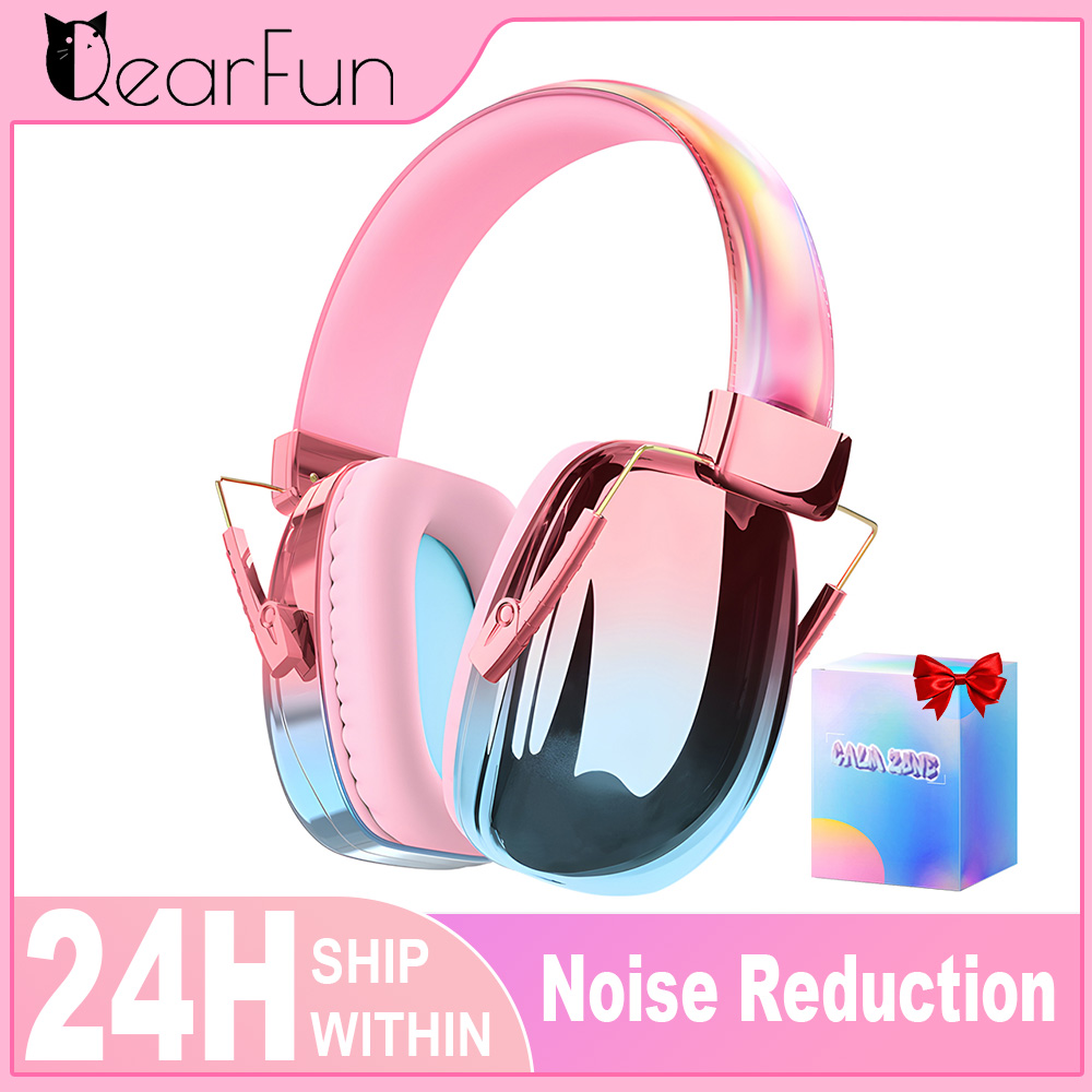 Auriculares con cancelación de ruido para niños, orejeras para niños, protección auditiva para niños, bebés, protectores auditivos con cancelación de ruido, para niños