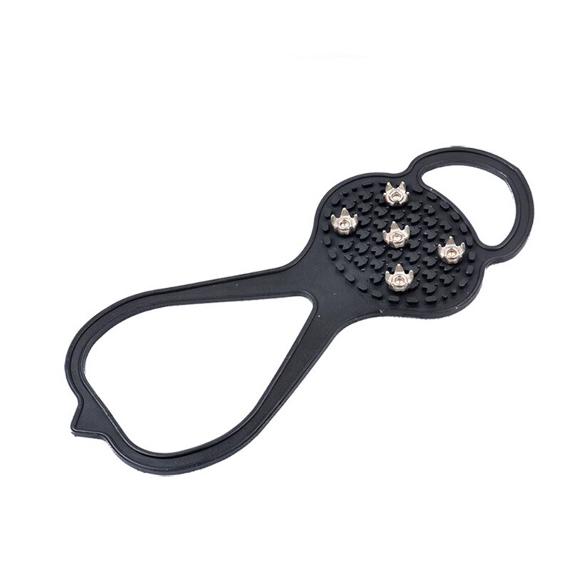 1 Paar Silicone Klimmen Antislip Schoen Grip Ijs Sneeuw Grips Cleat Over Shoe Spikes Studs Stijgijzers MCK99