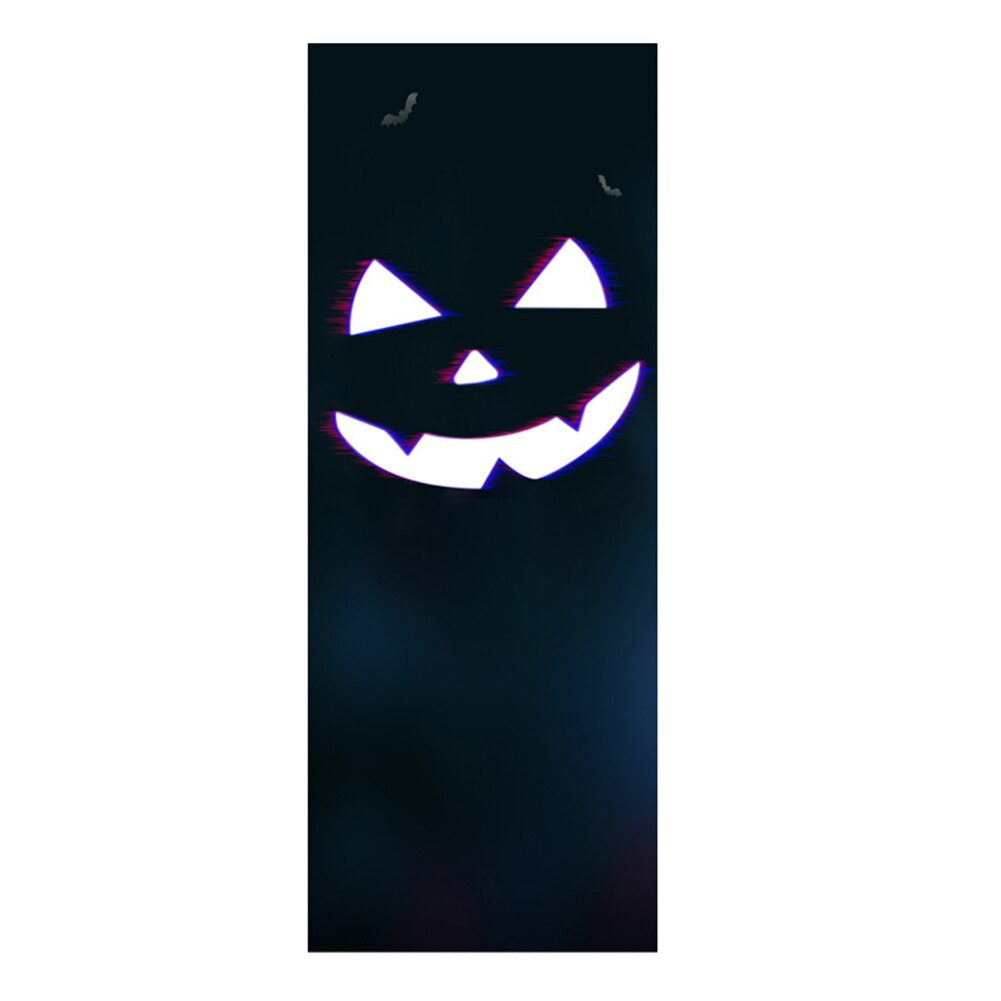 Autocollant Halloween Brillant « Fête Effrayante » – 1 3/4 X 3 Pouces
