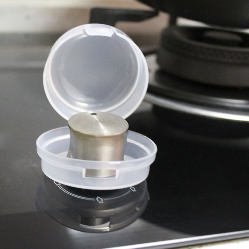 2 stuks Clear Veiligheid Fornuis En Oven Knop Cover Gasfornuis Sloten Home Keuken Bescherming voor Baby Kids