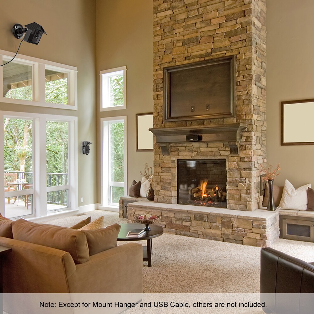 Wall Mount Bracket Kit for Blink XT Camera Weatherproof 360 Degree Protective Adjustable Anti Glare UV Camera Security System