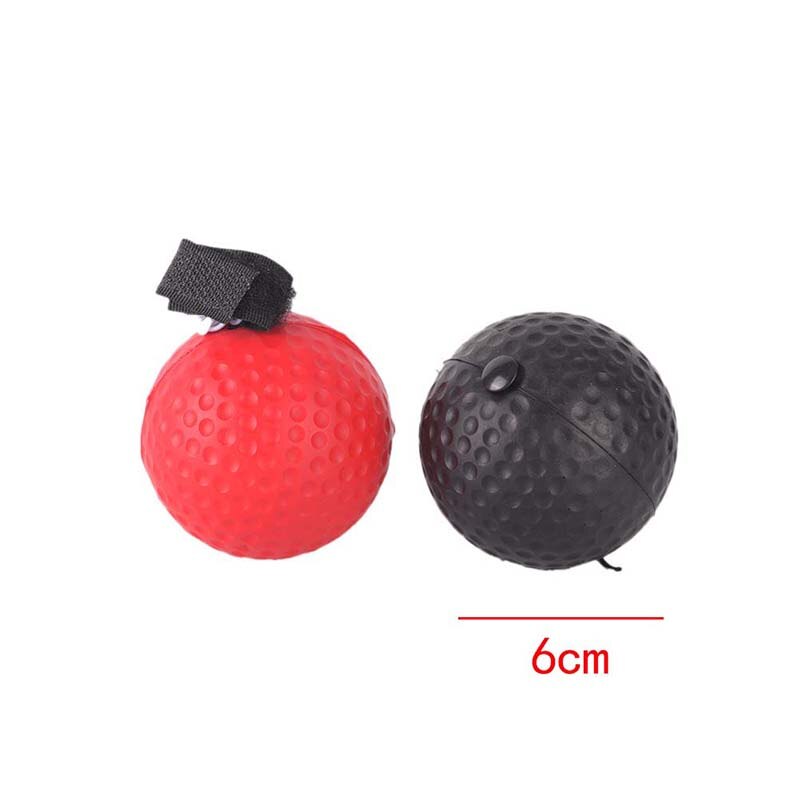 Fighting boxning reflex boll för reflex hastighet träning mma boxning punch muay thai träning bumper ball boxningsutrustning 1 pc