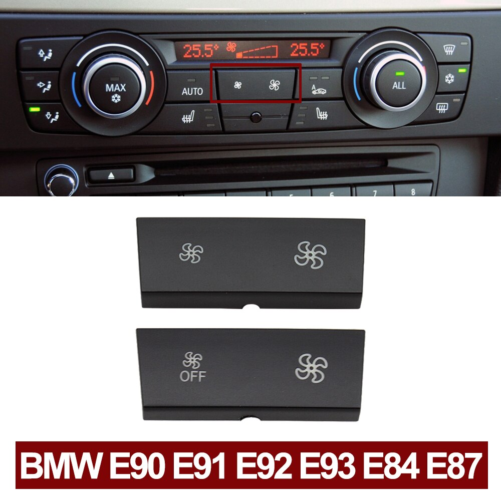 Dashboard Airconditioning Ac Klimaat Ventilatie Volume Aanpassen Knop Voor Bmw 1 X1 3 Serie E90 E91 E92 E93 E84 e87 64119344143