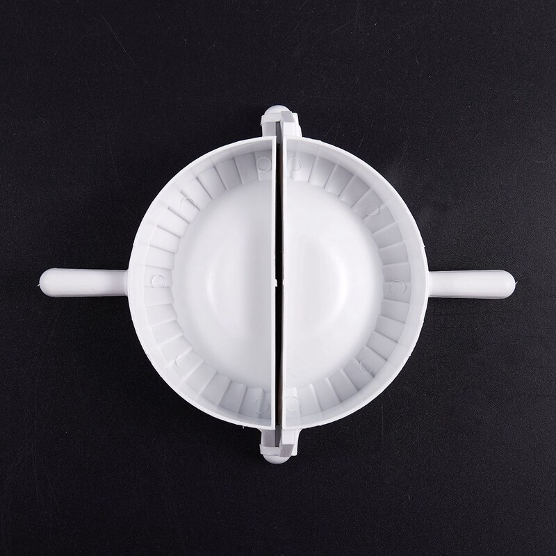 White Plastic Hand Press Pierogi Mold Dumpling Mould