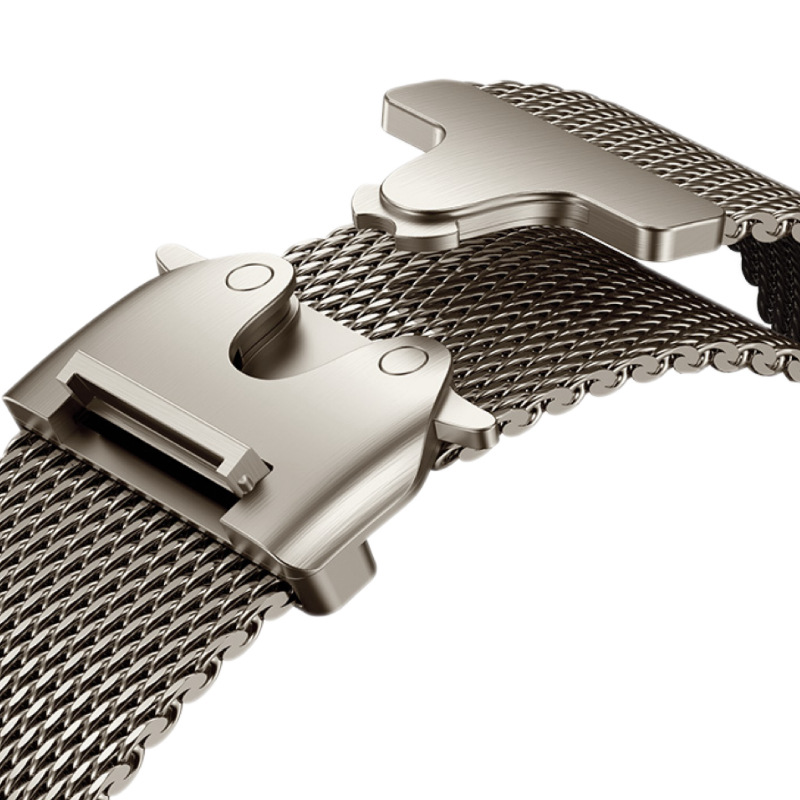 Cinturino ufficiale in titanio 1:1 per Apple watch Ultra Band 49mm S10 46mm 42mm 45mm 44mm Bracciale milanese iWatch 10 9 8 7 6 5 SE 4 3