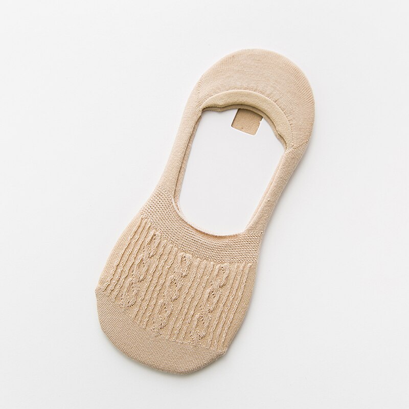 Kobiety silikonowe antypoślizgowe niewidzialne skarpetki letnie jednokolorowe skarpetki robić kostek klapki damskie bawełniane kapcie nie pokazać skarpetka: 11