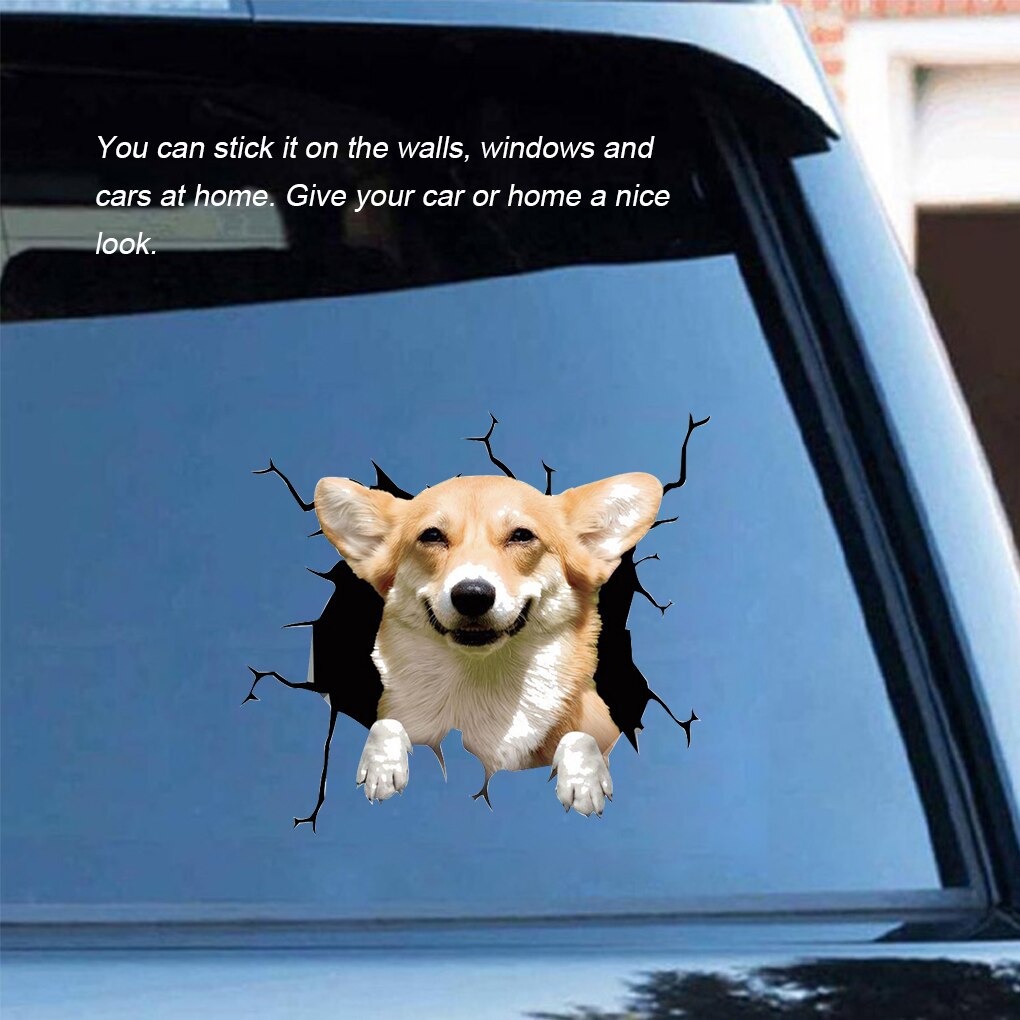 Koelkast Sticker Dier Type Statische Auto Raamstickers Decoratie Pvc Muur Papier