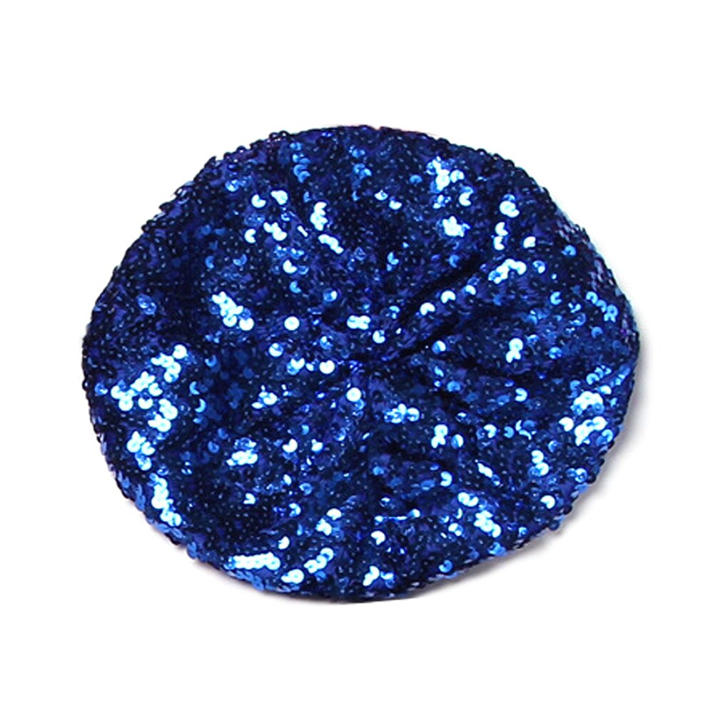Bérets extensibles à paillettes brillantes pour femmes, chapeaux d'automne, printemps, été, mélange de couleurs, fête, spectacle, publicité: NO.5