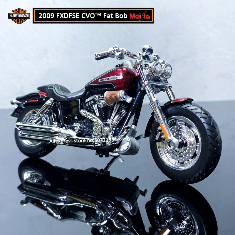 Maisto 1:18 HARLEY-DAVIDSON Fxdfse Cvo Legering Diecast Motorcycle Model Werkbaar Speelgoed Voor Kinderen Speelgoed Collectie