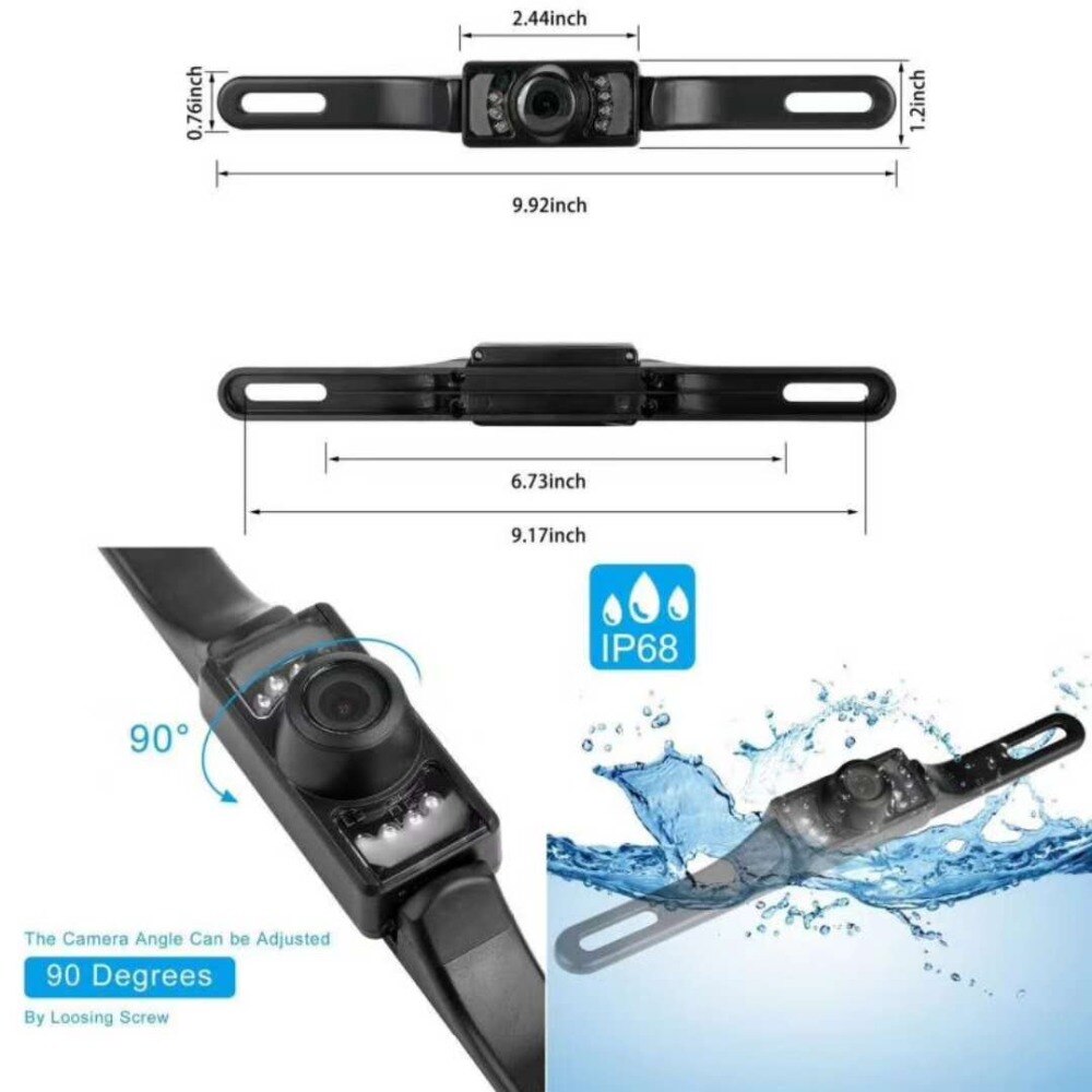 4.3 Inch Water Proof Car Camera and Monitor Set