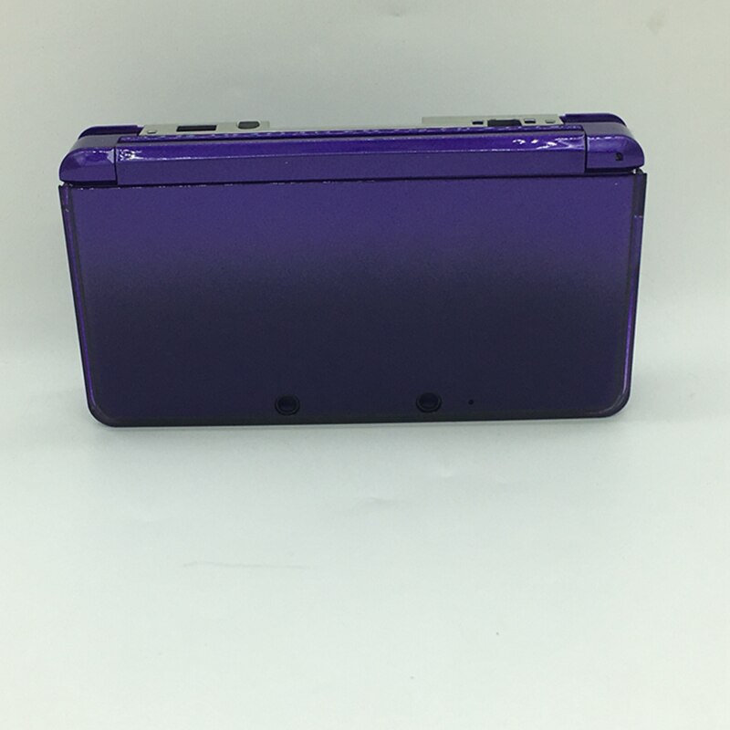 Carcasa completa para consola Nintendo 3DS, carcasa de cristal de goma pequeña para consola 3ds