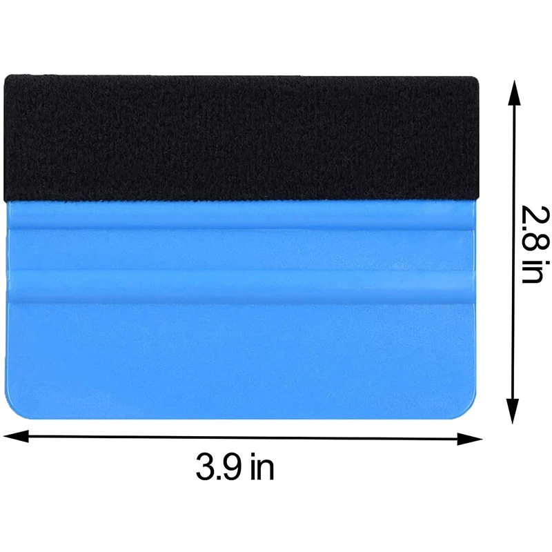 5pcs Car Stickers Film Install Squeegee Squeegee Vinyl Carbon Fiber Scraper with Felt Squeegee Tool Film Wrapping Car Wrap Tools