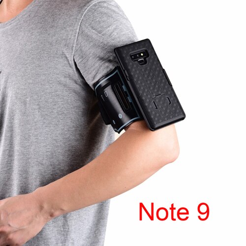 Sport Arm Band Wristband Case for Samsung Galaxy S9 S10+ S10 Plus S10E S10 5G Note 9 Note10 Cover Running Phone Holder Armband: Armband For Note9