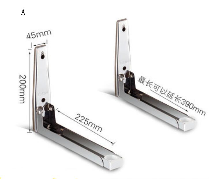 Magnetron Rek Muur Gemonteerde Keuken 304 Rvs Magnetron Rack Sub Bracket Hanger Beugel Lu5035: A