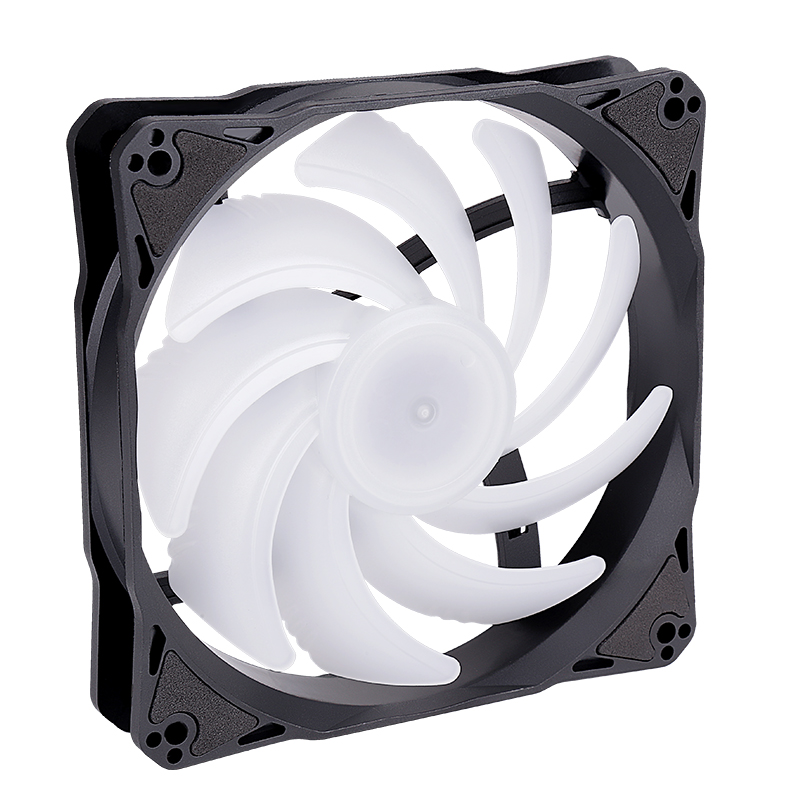 Ventilador de cubierta de computadora SAMA RGB con conector Molex de 4 pines 1200RPM 120mm ventilador de refrigeración silencioso para gabinete de PC radiador para cajas de jugadores