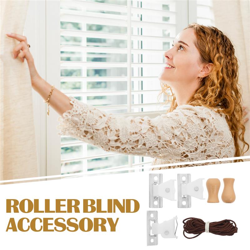 1 Set Bamboe Rolgordijn Touw Accessoires Rolluik Onderdelen Rolgordijn Fittingen