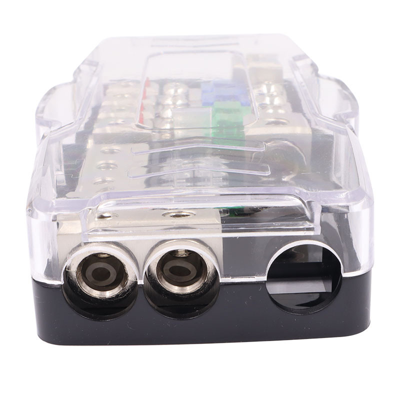 Porte-fusible multifonction LED pour voiture, Audio stéréo, ANL, Distribution de fusibles 0/4ga, 4 voies, bloc 30A 60A 80Amp