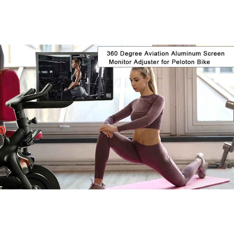 360 Graden Aluminium Bike Screen Monitor Richter Compatibel Met Peloton Bike Spinning Bike Screen Richter Accessoires