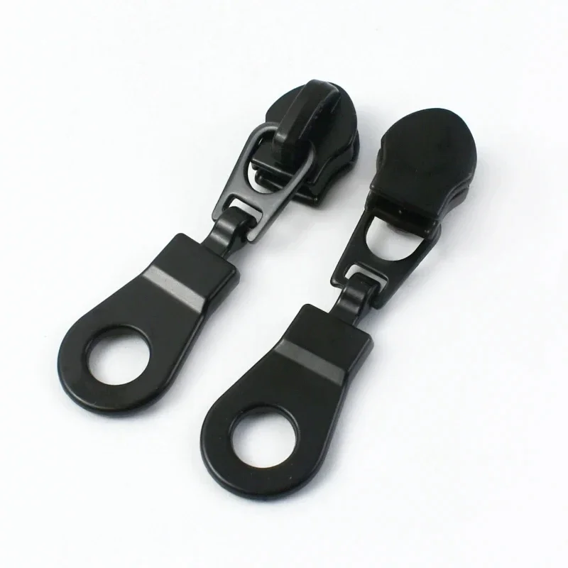 5 deslizadores de cremallera para 5 # Cinta con cremalleras de nailon al metro, bolsa de costura, bolsillo, cabeza con cremallera, chaqueta, kits de reparación de ropa, accesorios DIY: Menta