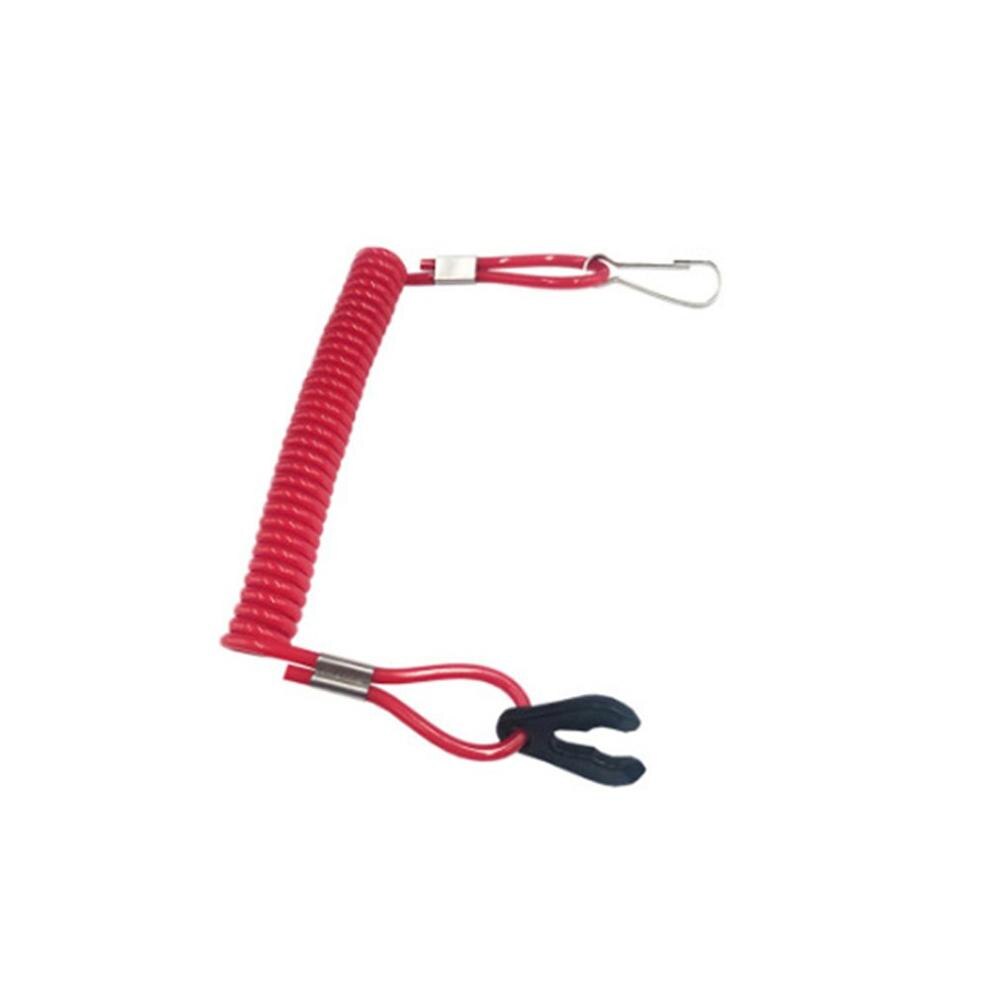 Boat Outboard Engine Motor Kill Stop Switch Safety Lanyard Clip For Yamaha For Honda Motorboat Engine Stop Switch Key Lanyard