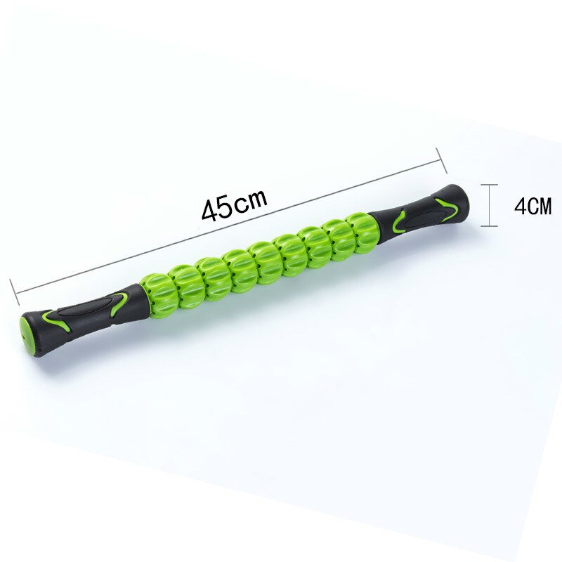 Spierroller stick lichaamsmassager voor het verlichten van spierpijn, krampen, lichaamsmassageroller, verlichting van spierpijn, vermindering van stijfheid