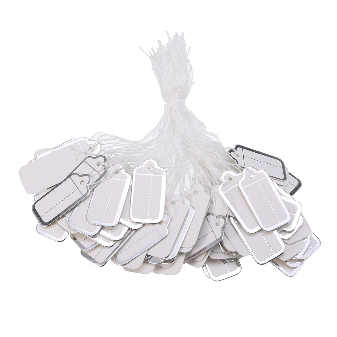 500 unids/lote 25x13mm etiquetas de precio papel de etiquetas para colgar, etiquetas de tela, etiquetas de ropa, precio de joyería, etiqueta para billete